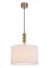 POETIX 35 1-LIGHT DRUM PENDANT GOLD